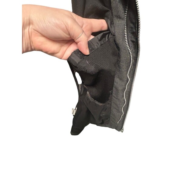 Kerrits Hight Tail Waterproof Rain jacket Black. Zip Pockets Adjustable Snaps LG - Picture 11 of 15